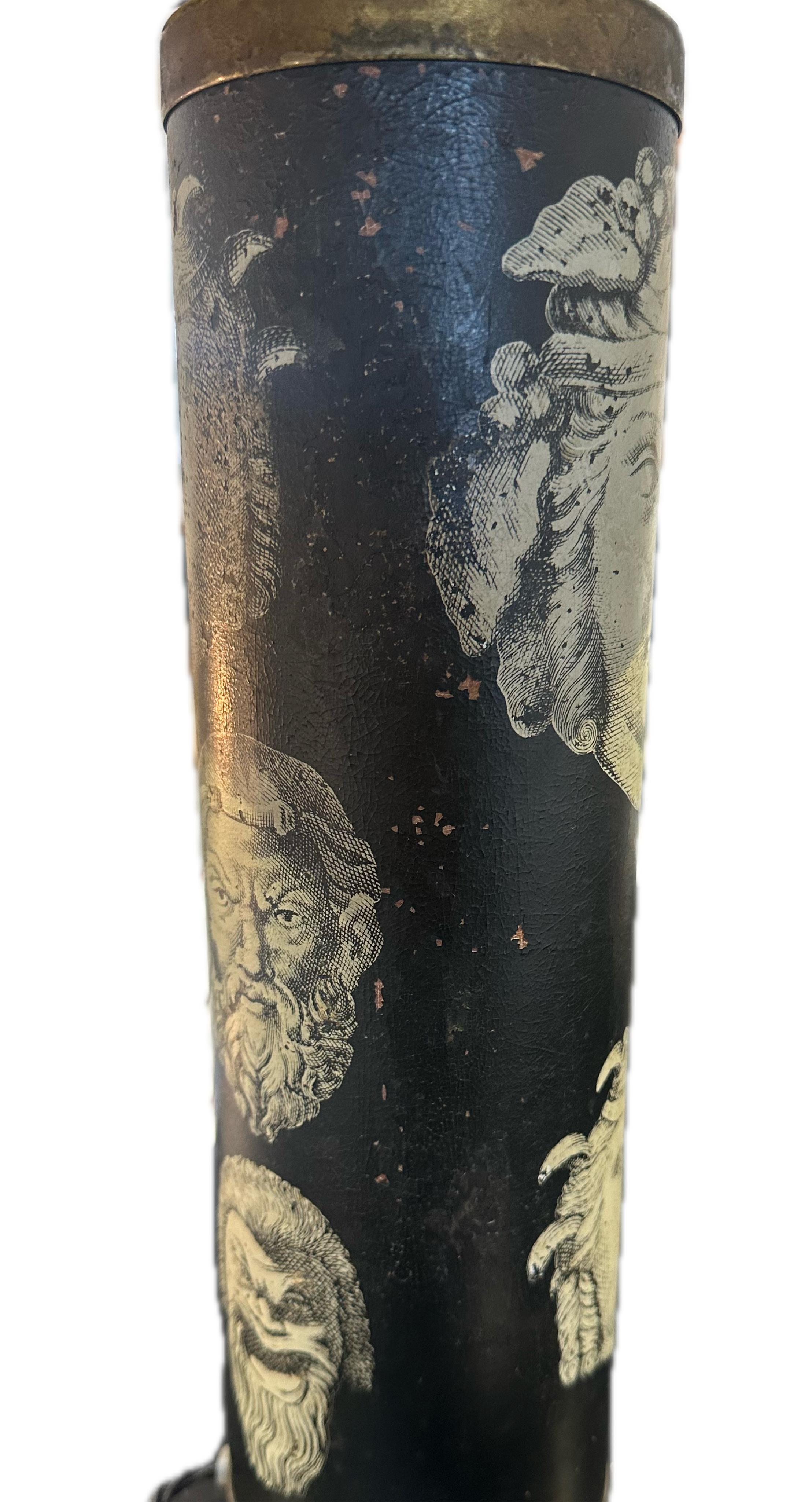 Piero Fornasetti (Italian, 1913-1988): A table lamp